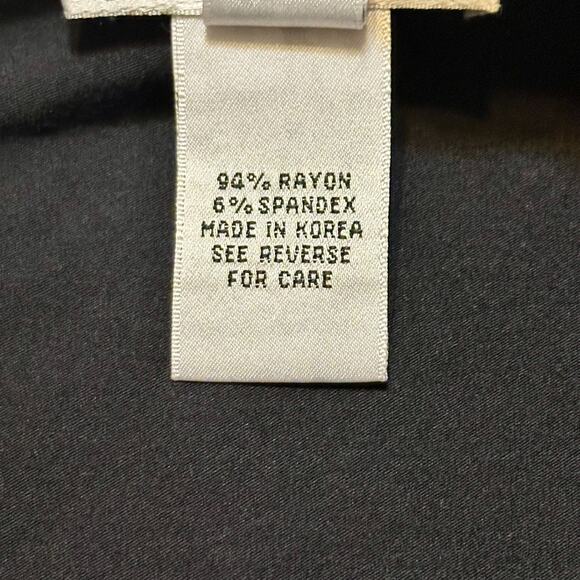 Vintage 80s Talbots Black Cardigan Size PP Embellished Trim V Neck 3/4 Sleeve - Picture 10 of 10